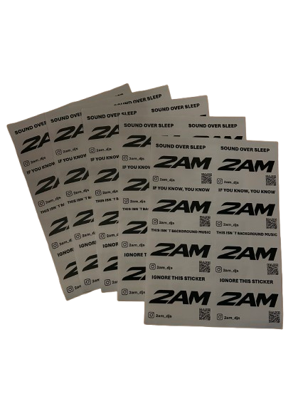 8x 2AM Sticker